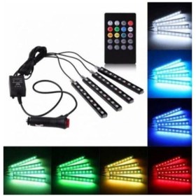 Resim Ayak Altı Led Sese Duyarlı Kumandalı 