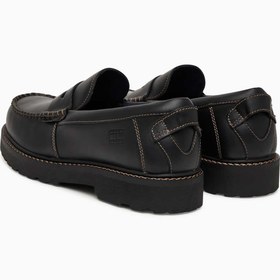 Resim Tommy Hilfiger Archive '01 Erkek Loafer Black - Black / 40 