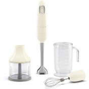 Resim Smeg El Blender Seti New Version HBF03CREU Krem Rengi 