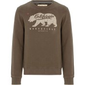 Resim Routefield Erkek Sweatshirt Home Haki 