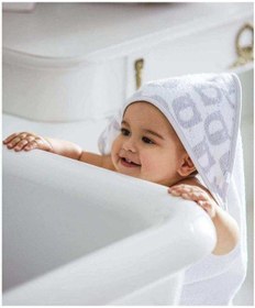 Resim Fil 3'Lü Havlu Kundak Set 
