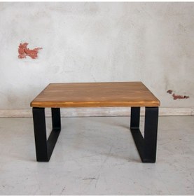 Resim Masif Ahşap Sehpa (330787296) 