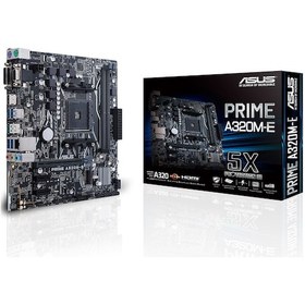 Resim Asus Prime A320M-E AMD A320 3200 MHz (OC) DDR4 Soket AM4 mATX Anakart 