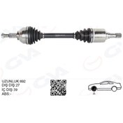 Resim Ön Aks Sol Renault Trafıc Iı 2.0 Dcı 01-14 -vıvaro X83 2.0 Cdtı 15- 8200776537-391016100r-8200776538 