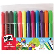 Resim Pritt Keçeli Boya Kalemi Jumbo Yuvarlak Uç 12 Renk 1687975 