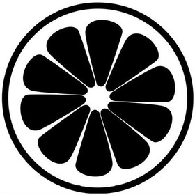 Resim Mandalina Desen Sticker 30 X 30 Cm 