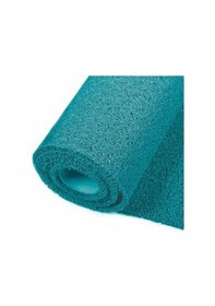 Resim 14mm Turkuaz Renk Kıvırcık Paspas Eni 100cm X 10mt Turkuaz 