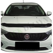 Resim Fiat Egea Sedan 2015+ Araca Özel Kaput Rüzgarlığı A+ Pianoblack 