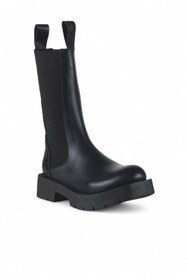 Resim Bueno Shoes Siyah Deri Kadın Topuklu Bot 01wt2508 
