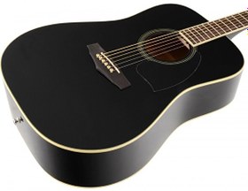 Resim Ibanez PF15-BK Siyah Akustik Gitar 