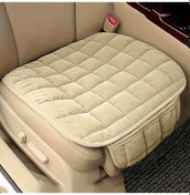 Resim Gaojunshop01 Siyah Anti Kaymaz Premium Memory Foam Araç Koltuğu Süngeri Hafif Dayanıklı 