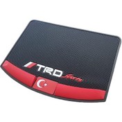 Resim Kaydırmaz Silikonlu Ped Trd Sports Bayrak Desenli 18cm X 13cm 