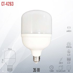 Resim Cata Ct-4263 35w Torch Led Ampul Beyaz Işık 