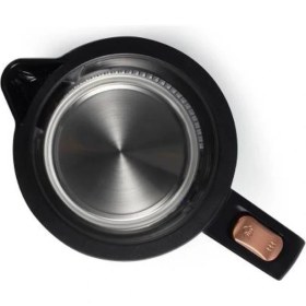 Resim Arzum AR3101 Gusto Cam Çay Makinesi 1900 W, 0.9 L Demlik Kapasitesi, Siyah 