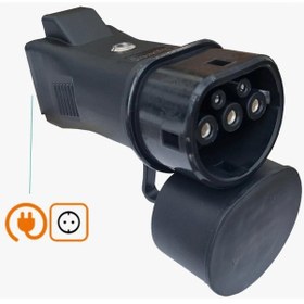 Resim Bemis Mg4 Uyumlu Tek Çıkışlı V2l Adaptör 