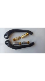 Resim RR Cbr 600 Rr Motosiklet Gidon Sapları Koruma Fren Debriyaj Kolları Gold (Altın Sarı) 
