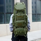 Resim 100L Oxford Kumaş Yürüyüş Sırt Çantası - Dayanıklı, Ayarlanabilir Askı, Çoklu Cep, Açık Hava Maceraları, Yürüyüş Ekipmanı için İdeal | Ayarlanabilir Askılı Sırt Çantası | Oxford Kumaş Sırt Çantası 
