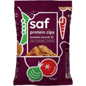 Resim SAF Barbekü Aromalı Protein Cipsi 50g 