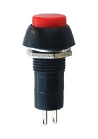 Resim MİNİ BUTON PLS (TERS KONTAK) (ON/OFF) (12 MM) KIRMIZI 