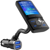 Resim ZSZH Bc-43 Bluetooth Araç Kiti Fm Verici Araba 2 LED Ekranlı USB Şarj (Yurt Dışından) 