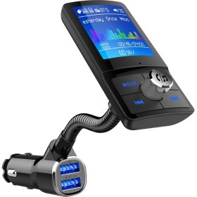 Resim ZSZH Bc-43 Bluetooth Araç Kiti Fm Verici Araba 2 LED Ekranlı USB Şarj (Yurt Dışından) 