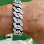 Resim RICH ICE BRACELET 20mm (Gold Plated) 
