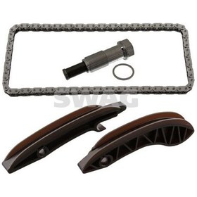 Resim SWAG 99130349 Eksantrik Zincir Seti (Zincir+2Xkizak+Gerici) BMW N47 B47 N57 B57 M57 D30 (306D3) B37 C15 A 11317797897 (WK572167) 