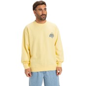 Resim Quiksilver Spin Cycle Crew Erkek Sarı Sweatshirt 