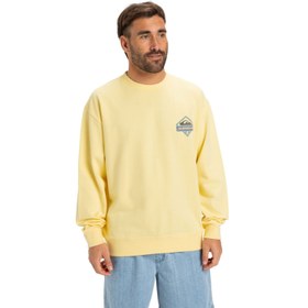 Resim Quiksilver Spin Cycle Crew Erkek Sarı Sweatshirt 