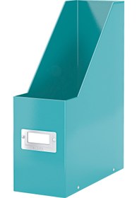 Resim LEITZ 6047-51 WOW KUTU KLASÖR METALİK BUZ MAVİ 