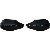 Resim GP Kompozit CF Moto 700 CL-X 2022-2024 Uyumlu Plastik Elcik Koruma Siyah 