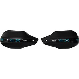 Resim GP Kompozit CF Moto 700 CL-X 2022-2024 Uyumlu Plastik Elcik Koruma Siyah 