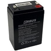 Resim Orbus 4V 8 Ah Akü Kuru Tip (48*70*101) (0,66 Kg) 