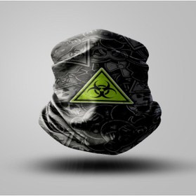 Resim MotoTork Motosiklet Danger Unisex Buff Maske Outdoor Boyunluk Bandana 