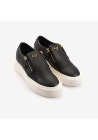 Resim Giuseppe Zanotti Fermuarlı Erkek Spor & Sneaker Ayakkabı Eu40010 Siyah 