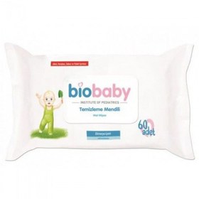 Resim Biobaby Temizleme Mendili 60'Lı 