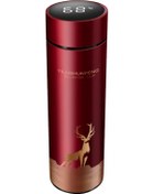 Resim Reedark Akıllı Dokunmatik Ekranlı Vakumlu Termos - 500ml Sızdırmaz Paslanmaz Çelik Seyahat Bardağı Siyah 