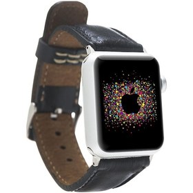 Resim Bouletta iOS Uyumlu Watch Deri Kordon 42-44-45Mm Black 