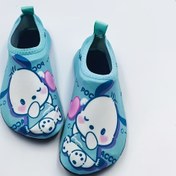 Resim Sanrio Gençler için Açık Mavi Karikatür Slip-On Su Ayakkabıları - Yumuşak, Nefes Alabilen Kumaş ve Kauçuk Taban ile İç Mekan, Plaj ve Su Aktiviteleri için - Erkek ve Kız Çocukları için Rahat ve Sevimli Tasarım, Hızlı Kuruyan Ayakkabılar | Sevimli Aqua Ayakkabılar | Rahat Gençler Ayakkabıları, Gençler Sandaletleri, Sanrio 