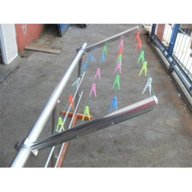 Resim İstanbul Alüminyum Balkon Çamaşırlık Kare Küpeşte 60X25 