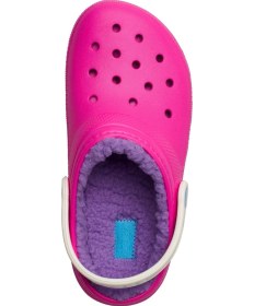 Resim Crocs Crocs Classic Lined Clog K Kız Çocuk Pembe Terlik 1438 PEMBE 