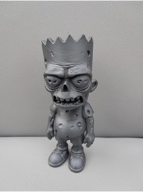 Resim shop Zombi Karakter Figür 3 Boyutlu Baskı Süs Eşyası 