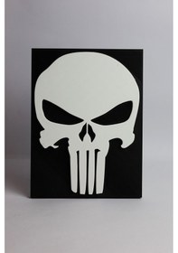 Resim The Punisher - 3 Boyutlu Tabela - 15cm X 20cm X 1.5cm 