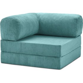 Resim MiniWood Legom Koltuk Berjer Uzanma Koltuğu Tek Kişilik Kanepe Yatak 