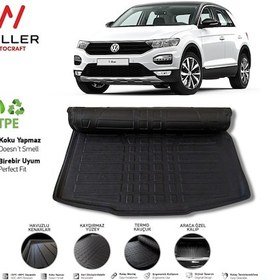 Resim Vw T Roc Bagaj Havuzu 2016 2022 Arası 3D Wöller Ultraflex 