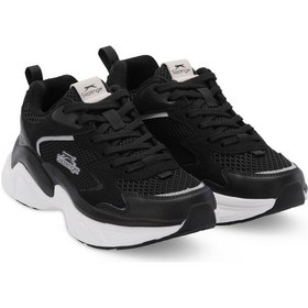 Resim Slazenger WIND Kadın Siyah / Gri Koşu & Yürüyüş Spor Ayakkabısı 