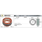 Resim NURSAN 12v Alternatör Statör Valeo Tipi 90 A (6 UÇLU) 