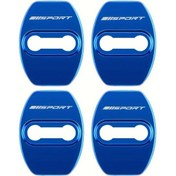 Resim Gateesat Toyota Yaris, Camry, Tacoma, Rav4, Corolla İçin 4 Parça Araç Aksesuar Seti, Mavi Kilit Koruma Stil B 