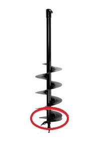 Resim Oleomac- Toprak Burgu Bıçağı 20 Cm Ø Mtl51 