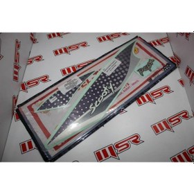 Resim Tvs Scooty Pep 90 Cc Stıcker Lila Değer 1-Değer 2 